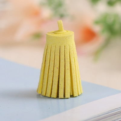 10 ΤΕΜ 3cm Mini Tassels Vintage Leather Suede Tassel Phone Tassels For DIY Craft Jewelry Findings Κρεμαστά σκουλαρίκια Αξεσουάρ