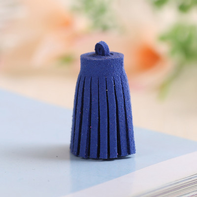 10 ΤΕΜ 3cm Mini Tassels Vintage Leather Suede Tassel Phone Tassels For DIY Craft Jewelry Findings Κρεμαστά σκουλαρίκια Αξεσουάρ