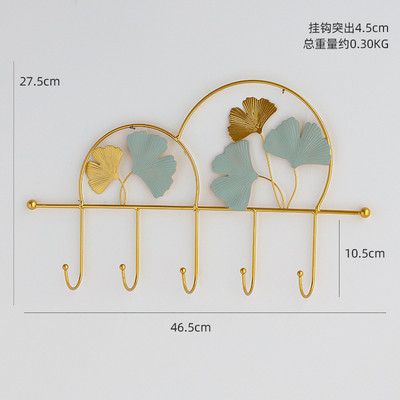 Jauns radošs kaltas dzelzs āķis ieejas lieveņa dekorēšana pie sienas piekarināms atslēgu turētājs glabātuve Pielaikošanas telpa Mēteļu pakaramais Āķi Aksesuāri