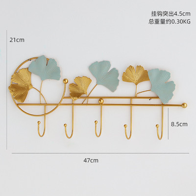 Jauns radošs kaltas dzelzs āķis ieejas lieveņa dekorēšana pie sienas piekarināms atslēgu turētājs glabātuve Pielaikošanas telpa Mēteļu pakaramais Āķi Aksesuāri