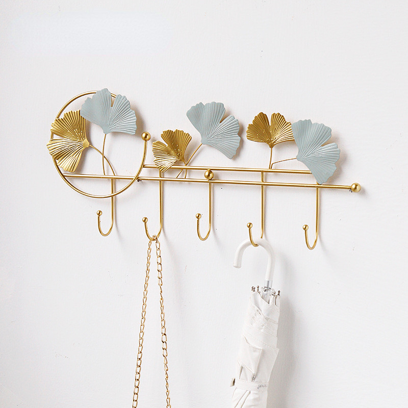 Jauns radošs kaltas dzelzs āķis ieejas lieveņa dekorēšana pie sienas piekarināms atslēgu turētājs glabātuve Pielaikošanas telpa Mēteļu pakaramais Āķi Aksesuāri