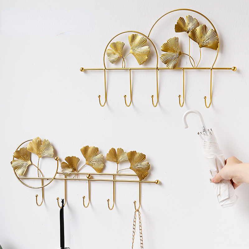 Jauns radošs kaltas dzelzs āķis ieejas lieveņa dekorēšana pie sienas piekarināms atslēgu turētājs glabātuve Pielaikošanas telpa Mēteļu pakaramais Āķi Aksesuāri