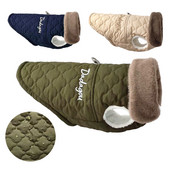 Ūdensnecaurlaidīgs silts suņu apģērbs maziem un vidējiem suņiem kažoks kucēnu tērpam veste čivava franču buldoga mopša kostīmu jaka mājdzīvnieku piederumi