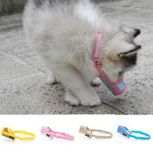 2021 нов намордник за куче кученце малко средно голямо куче изкуствена кожа Найлонова мрежеста муцуна намордник за домашни любимци маска против ухапване за кучета Гореща разпродажба