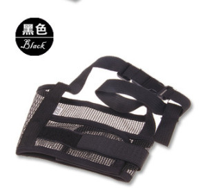 Suņu regulējami purni Apmācības produkti Tīklveida elpojošs mazs un liels suņa mutes purns pret mizas koduma drošību, košļāt mājdzīvnieku aksesuāri