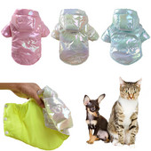 Spilgtas ziemas suņu drēbes maziem suņiem kucēnu jaka Ūdensizturīgs suņa mētelis silts mājdzīvnieku apģērbs Čivavas Jorkas apģērbs Franču buldogs