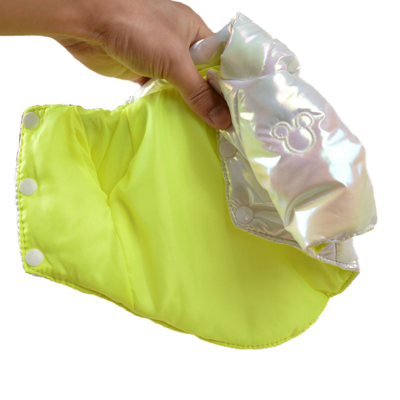 Spilgtas ziemas suņu drēbes maziem suņiem kucēnu jaka Ūdensizturīgs suņa mētelis silts mājdzīvnieku apģērbs Čivavas Jorkas apģērbs Franču buldogs