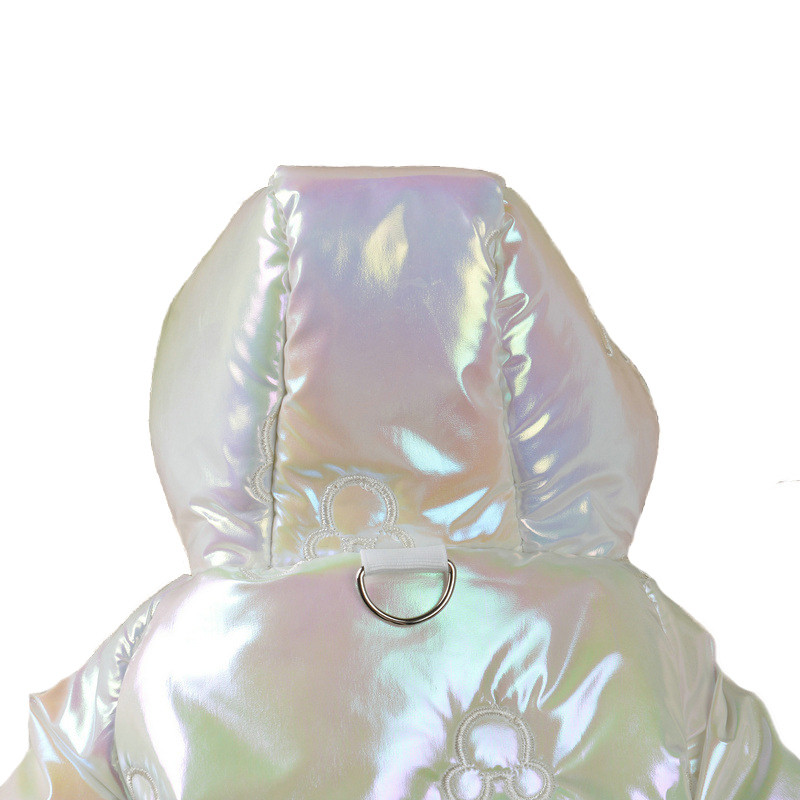 Spilgtas ziemas suņu drēbes maziem suņiem kucēnu jaka Ūdensizturīgs suņa mētelis silts mājdzīvnieku apģērbs Čivavas Jorkas apģērbs Franču buldogs