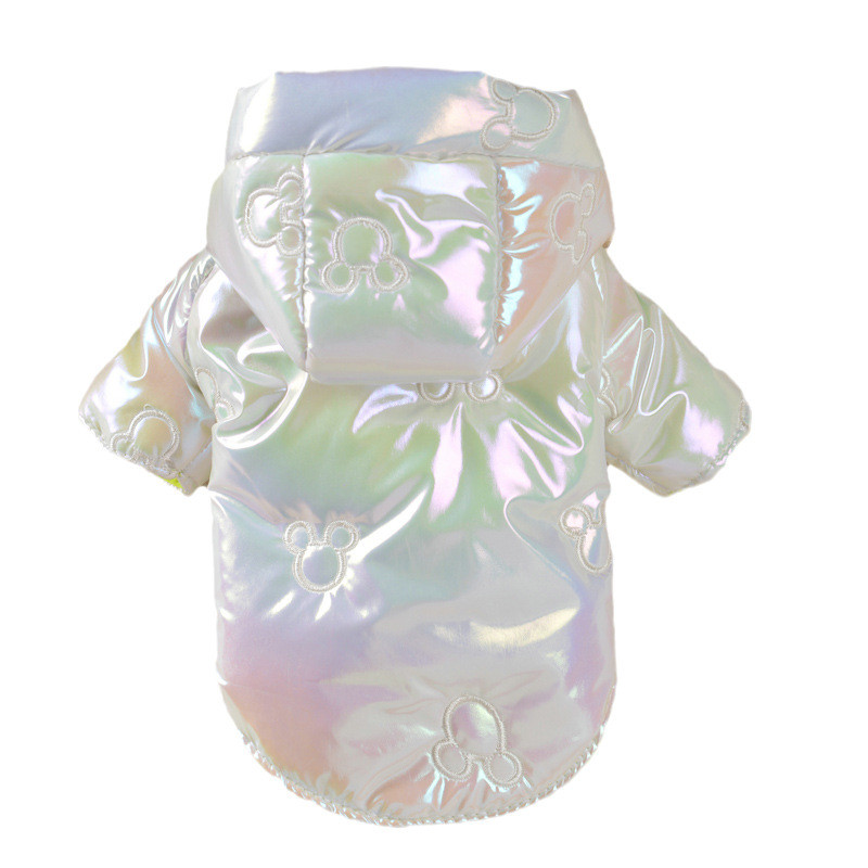 Spilgtas ziemas suņu drēbes maziem suņiem kucēnu jaka Ūdensizturīgs suņa mētelis silts mājdzīvnieku apģērbs Čivavas Jorkas apģērbs Franču buldogs