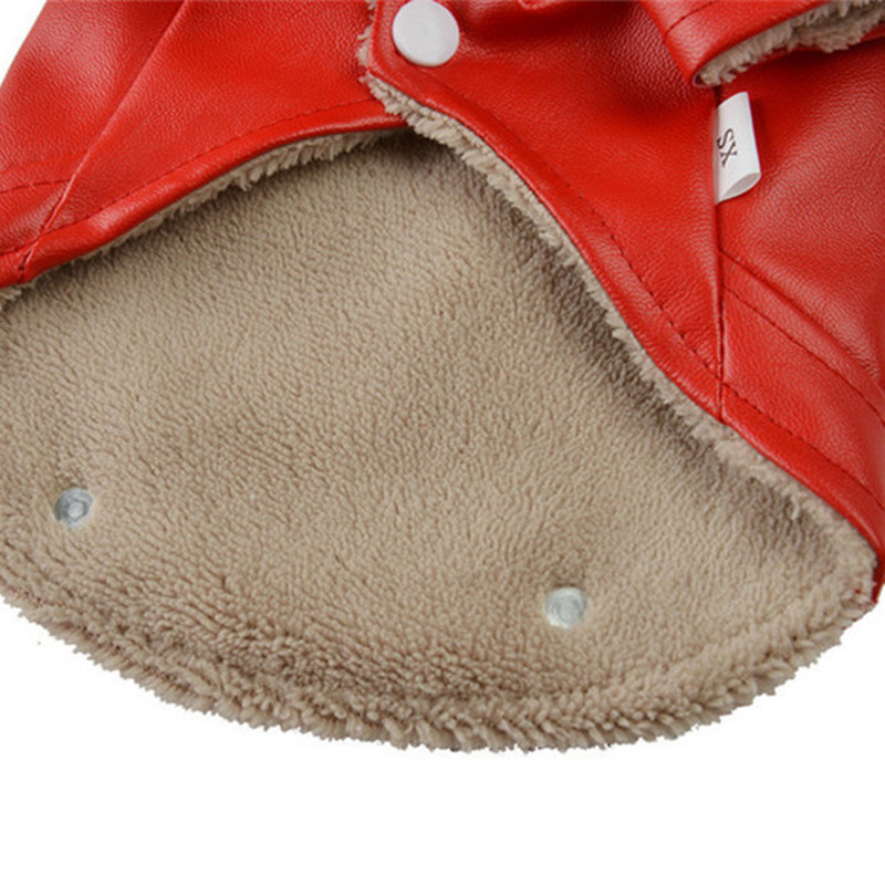 Őszi téli szélálló kisállat bőr ruházat hímzés meleg vízálló könnyen tisztítható kiváló minőségű plüss jóképű kabát ing