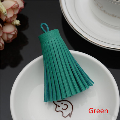 5 ΤΕΜ 6 εκ. Νέο στυλ μόδας Δερμάτινη φούντα κρόσσια DIY Αξεσουάρ Σκουλαρίκια Κολιέ Κοσμήματα Ευρήματα Μενταγιόν Φούντες χειροτεχνίας