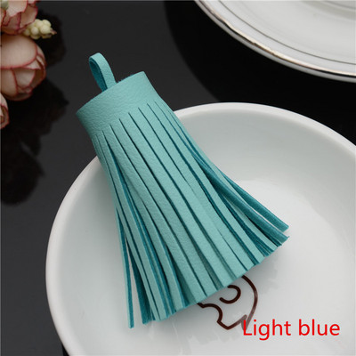 5 ΤΕΜ 6 εκ. Νέο στυλ μόδας Δερμάτινη φούντα κρόσσια DIY Αξεσουάρ Σκουλαρίκια Κολιέ Κοσμήματα Ευρήματα Μενταγιόν Φούντες χειροτεχνίας