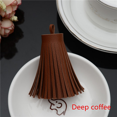 5 ΤΕΜ 6 εκ. Νέο στυλ μόδας Δερμάτινη φούντα κρόσσια DIY Αξεσουάρ Σκουλαρίκια Κολιέ Κοσμήματα Ευρήματα Μενταγιόν Φούντες χειροτεχνίας