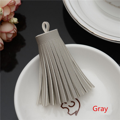 5 ΤΕΜ 6 εκ. Νέο στυλ μόδας Δερμάτινη φούντα κρόσσια DIY Αξεσουάρ Σκουλαρίκια Κολιέ Κοσμήματα Ευρήματα Μενταγιόν Φούντες χειροτεχνίας