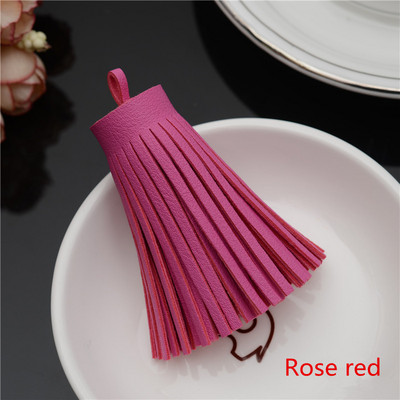 5 ΤΕΜ 6 εκ. Νέο στυλ μόδας Δερμάτινη φούντα κρόσσια DIY Αξεσουάρ Σκουλαρίκια Κολιέ Κοσμήματα Ευρήματα Μενταγιόν Φούντες χειροτεχνίας