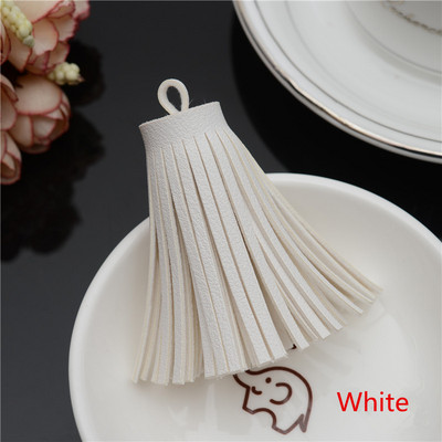 5 ΤΕΜ 6 εκ. Νέο στυλ μόδας Δερμάτινη φούντα κρόσσια DIY Αξεσουάρ Σκουλαρίκια Κολιέ Κοσμήματα Ευρήματα Μενταγιόν Φούντες χειροτεχνίας