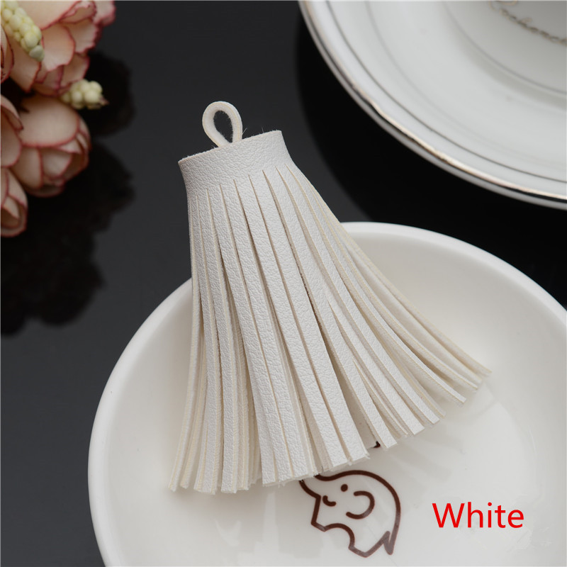 5 ΤΕΜ 6 εκ. Νέο στυλ μόδας Δερμάτινη φούντα κρόσσια DIY Αξεσουάρ Σκουλαρίκια Κολιέ Κοσμήματα Ευρήματα Μενταγιόν Φούντες χειροτεχνίας