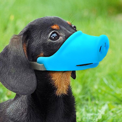 Állítható aranyos malac orr harapásgátló ugatásgátló kis kutya kisállat szájkosár száj kutya szájpofa