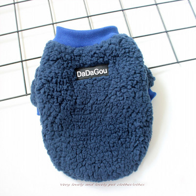 Ziemas apģērbs suņiem Silts vilnas kucēnu apģērbs Čivavas mājdzīvnieku apģērbs maziem un vidējiem suņiem Mētelis Hoodie Chihuahua Pet Clothes York