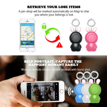 Mini Smart GPS Tracker Key Finder Locator Wireless Bluetooth Anti Lost Alarm Sensor Device For Kids Pets Dog Key Bicycle Car