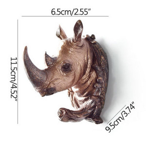 Stongwell Eiropas brieža galvas sienas mētelis āķis pakaramais atslēgu turētājs uzglabāšanas āķi Minimālisma ziemeļvalstu mājas virtuve vannas istabas dekorēšana