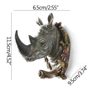 Stongwell Eiropas brieža galvas sienas mētelis āķis pakaramais atslēgu turētājs uzglabāšanas āķi Minimālisma ziemeļvalstu mājas virtuve vannas istabas dekorēšana