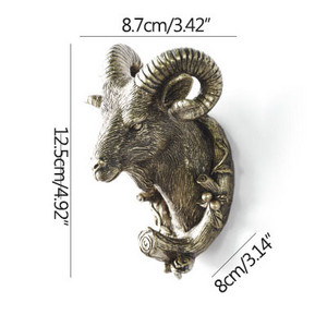 Stongwell Eiropas brieža galvas sienas mētelis āķis pakaramais atslēgu turētājs uzglabāšanas āķi Minimālisma ziemeļvalstu mājas virtuve vannas istabas dekorēšana