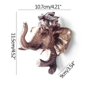 Stongwell Eiropas brieža galvas sienas mētelis āķis pakaramais atslēgu turētājs uzglabāšanas āķi Minimālisma ziemeļvalstu mājas virtuve vannas istabas dekorēšana