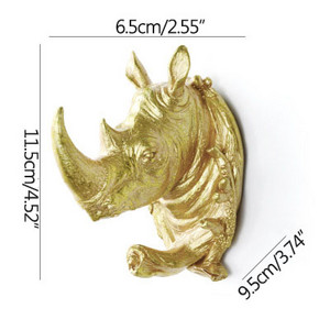 Stongwell Eiropas brieža galvas sienas mētelis āķis pakaramais atslēgu turētājs uzglabāšanas āķi Minimālisma ziemeļvalstu mājas virtuve vannas istabas dekorēšana