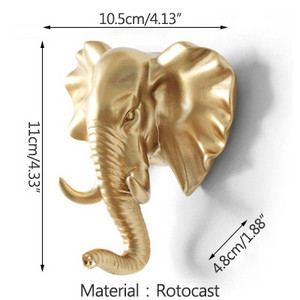 Stongwell Eiropas brieža galvas sienas mētelis āķis pakaramais atslēgu turētājs uzglabāšanas āķi Minimālisma ziemeļvalstu mājas virtuve vannas istabas dekorēšana