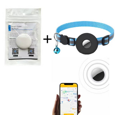 Lemmikloomade GPS-jälgija nutikas lokaator Koera bränd Lemmikloomade tuvastamise kantav jälgija Bluetooth kassikoera lindude salvestuste jälgimise tööriist