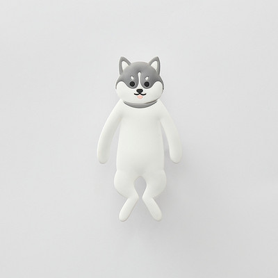 2022 Nova kuka za životinje Zidna tkanina za ključeve Žičana vješalica Ljepljiva kuka Iza vrata Stalak za pohranu torbi Držač kuhinjskih naprava Kuka za ogrtač