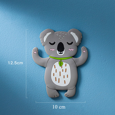 2022 Nova kuka za životinje Zidna tkanina za ključeve Žičana vješalica Ljepljiva kuka Iza vrata Stalak za pohranu torbi Držač kuhinjskih naprava Kuka za ogrtač