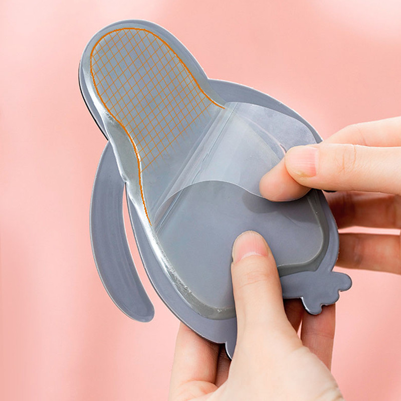 2022 Nova kuka za životinje Zidna tkanina za ključeve Žičana vješalica Ljepljiva kuka Iza vrata Stalak za pohranu torbi Držač kuhinjskih naprava Kuka za ogrtač