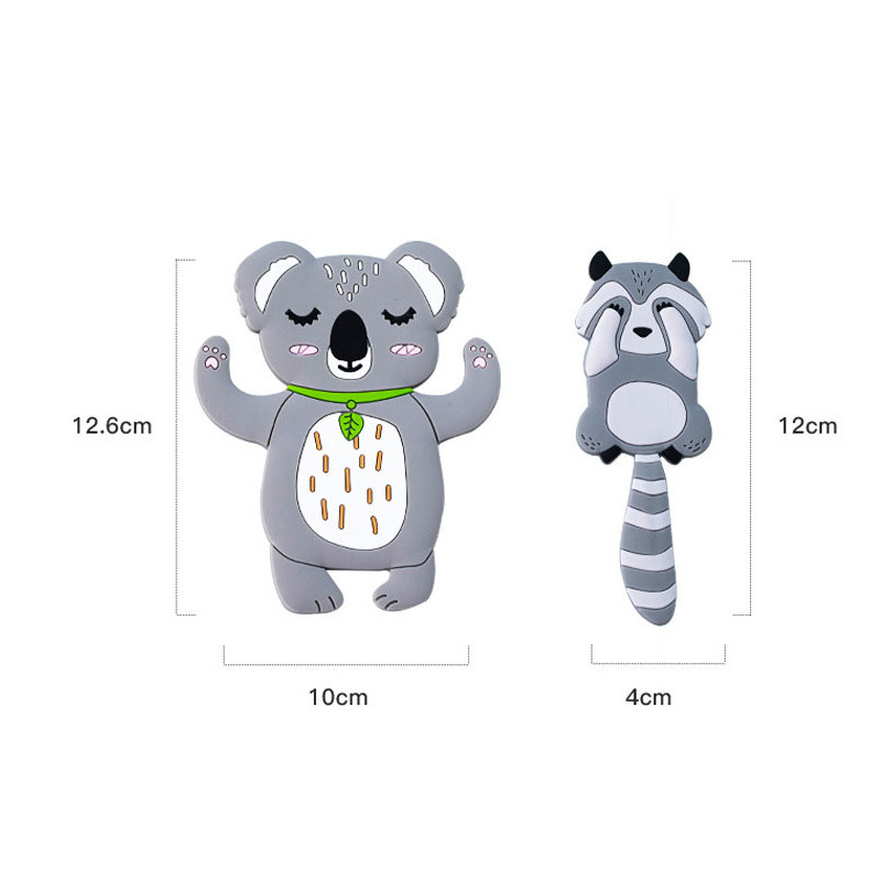 2022 Nova kuka za životinje Zidna tkanina za ključeve Žičana vješalica Ljepljiva kuka Iza vrata Stalak za pohranu torbi Držač kuhinjskih naprava Kuka za ogrtač