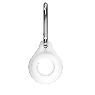 Õhumärgiste jälgimisseadme kate jaoks kaotsiminekuvastane koera jälgija asukoha võtmehoidja Airtag vedel silikoon kaasaskantav võtmehoidja jaoks