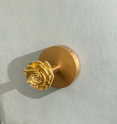 Месингова безперфорационна кука за ключове Поставка Държач Животно Растение Висяща декорация Палто Шапка Поставка за съхранение Баня Кухня Висулка Закачалка