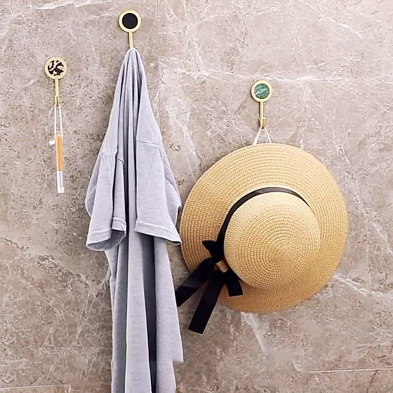 Alumíniumötvözet öntapadó fali kabáttartó kulcstartó állvány törülközőakasztók ruhatartó akasztóakasztók fürdőszobai kiegészítők