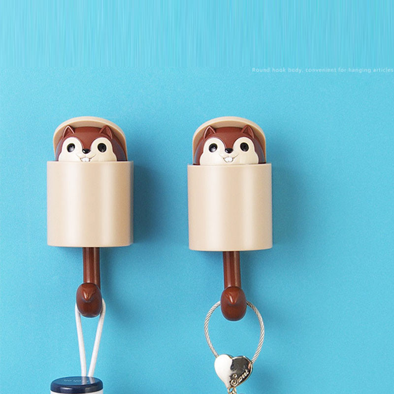 Μπρελόκ με κινούμενα σχέδια Μπρελόκ Διακόσμηση σπιτιού Σχάρα για παλτό τοίχου Αυτοκόλλητη κρεμάστρα Ρούχα Ράφι αποθήκευσης Αξεσουάρ μπάνιου Θήκη για πετσέτες