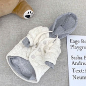 New Ins Winter Pet βαμβακερό παλτό καρό παλτό Ζεστό κουκούλα σχεδιαστής ρούχα για σκύλους Χριστουγεννιάτικα ρούχα για σκύλους Ρούχα σκυλιών για μικρά σκυλιά