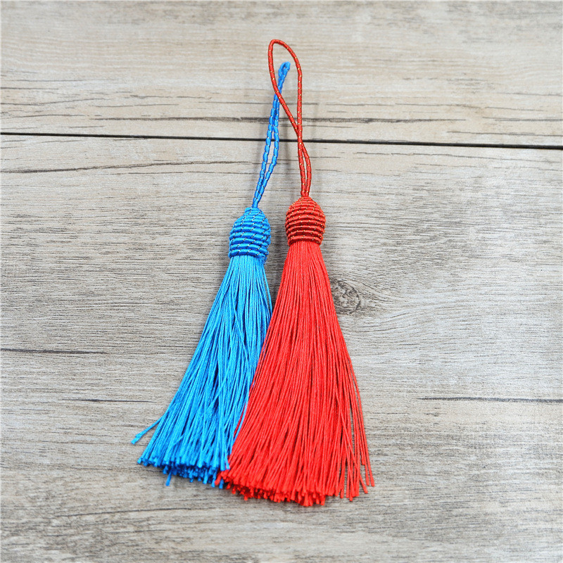 5/10/20 Τμ. μήκος 15 εκατοστά Σχοινί Κρεμαστό Μεταξωτές Φούντες Ράψιμο Bang Bang Tassel Trim Key Tassels for DIY Embellish Curtain Access
