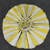 32 τμχ 13 εκ. Χρυσό/Ασημί κλειδί Φούντα κρόσσια Μεταξωτή κλωστή Κρεμαστό Φούντες Διακοσμητικά για κοσμήματα DIY κάρτα Κουρτίνες Ρούχα Γάμου