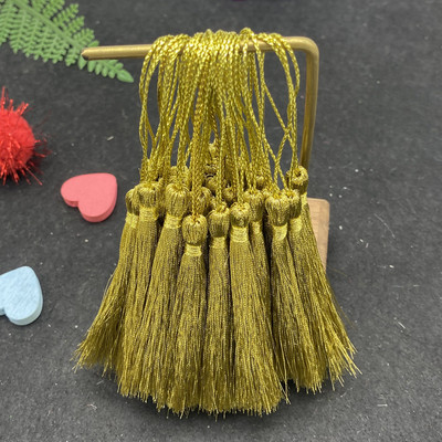 32 τμχ 13 εκ. Χρυσό/Ασημί κλειδί Φούντα κρόσσια Μεταξωτή κλωστή Κρεμαστό Φούντες Διακοσμητικά για κοσμήματα DIY κάρτα Κουρτίνες Ρούχα Γάμου