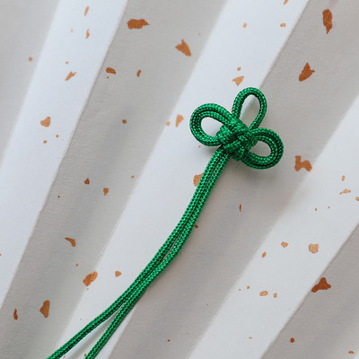 10GAB Mini ķīniešu mezgli Pušķi Kulonu aksesuāri Mājas tekstils Aizkari Apģērbi Pušķis Amatniecības virve DIY Amatniecības pušķi