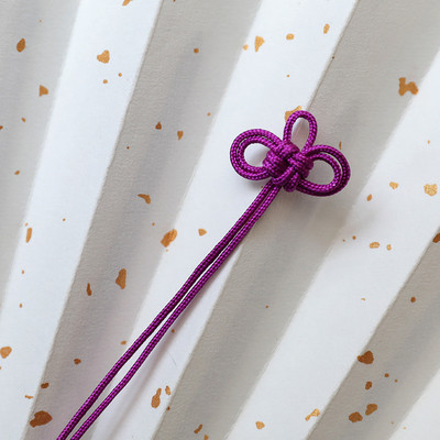 10GAB Mini ķīniešu mezgli Pušķi Kulonu aksesuāri Mājas tekstils Aizkari Apģērbi Pušķis Amatniecības virve DIY Amatniecības pušķi