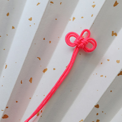 10GAB Mini ķīniešu mezgli Pušķi Kulonu aksesuāri Mājas tekstils Aizkari Apģērbi Pušķis Amatniecības virve DIY Amatniecības pušķi