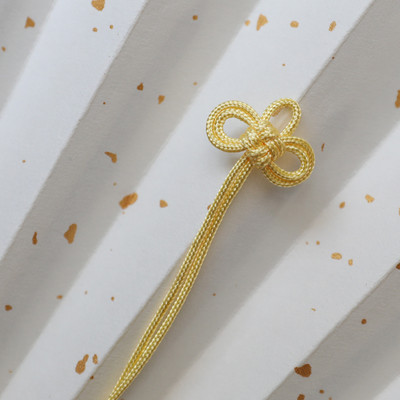 10GAB Mini ķīniešu mezgli Pušķi Kulonu aksesuāri Mājas tekstils Aizkari Apģērbi Pušķis Amatniecības virve DIY Amatniecības pušķi