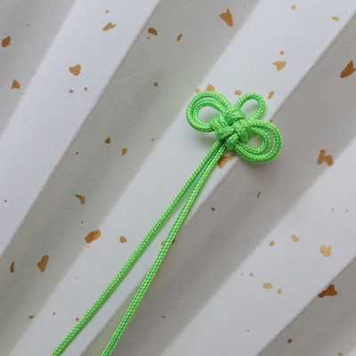 10GAB Mini ķīniešu mezgli Pušķi Kulonu aksesuāri Mājas tekstils Aizkari Apģērbi Pušķis Amatniecības virve DIY Amatniecības pušķi