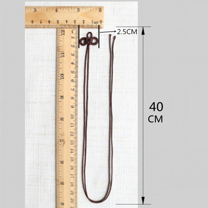 10GAB Mini ķīniešu mezgli Pušķi Kulonu aksesuāri Mājas tekstils Aizkari Apģērbi Pušķis Amatniecības virve DIY Amatniecības pušķi