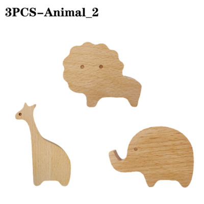 3/1 DB új dekoratív horog fa fali horog csillag kulcstartó modern kreatív kabát akasztós fogas fali fogas táska horog akasztós ajtó fogantyú